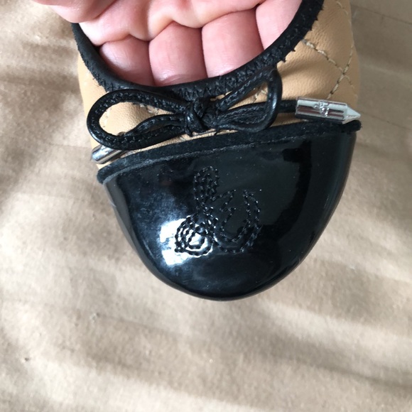 Sam Edelman leather quilted flats - Picture 3 of 4